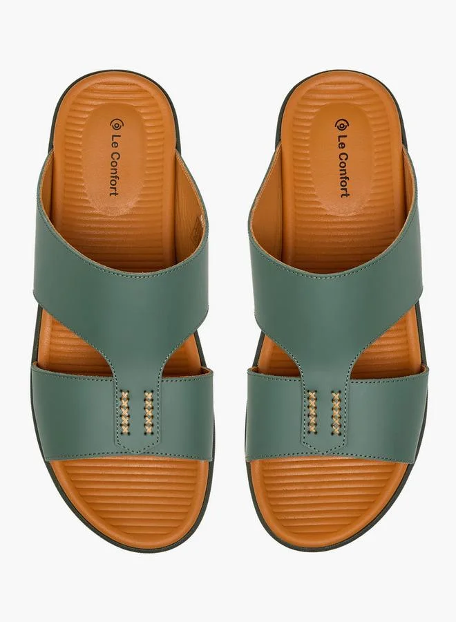 لو كونفورت صنادل رجالية جلدية تشكيلة رمضان